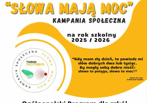 Plakat zachęcający do wzięcia udziału w akcji