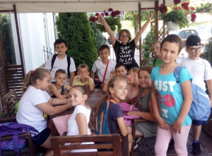 Lody dla ochłody – warsztaty dla dzieci z klasy IV w „Venezia Caffe”