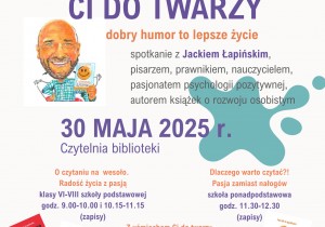 Plakat zachęcający do udziału w spotkaniu