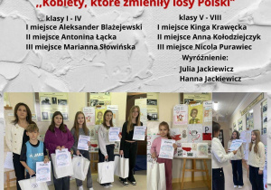 Laureaci odbierają nagrody