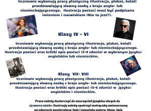 Powiatowy Konkurs Plastyczno- Językowy