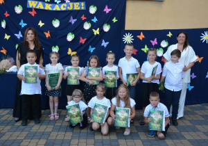 Nagrodzeni uczniowie z klasy 1b
