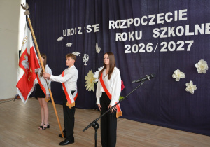 Poczet sztandarowy naszej szkoły